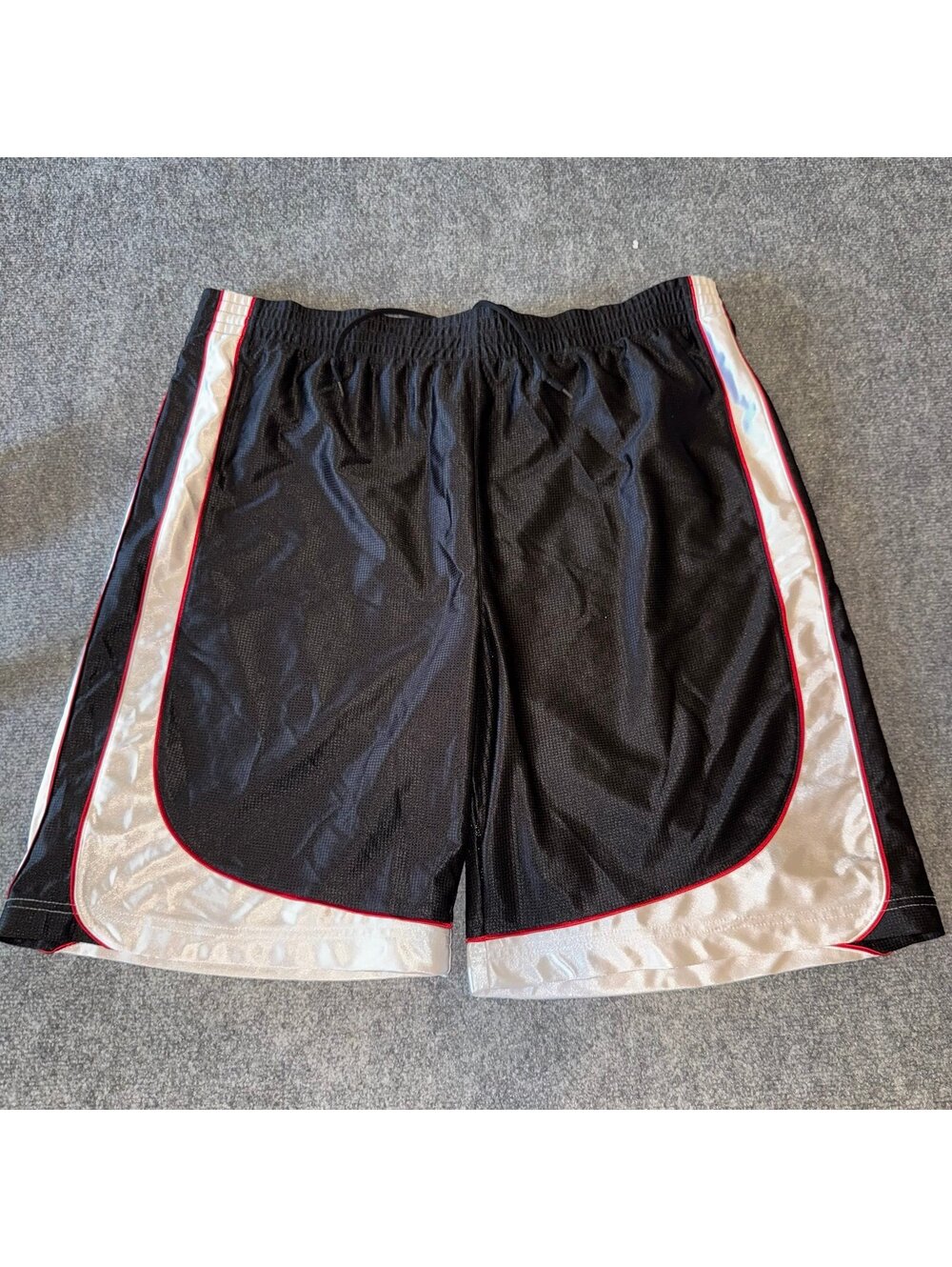 Champs Grail Baggy Dazzle Hoop Shorts Mens 3XL Vtg y2k 90s Rare